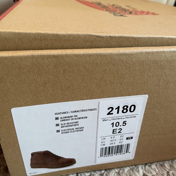 BNIB Men’s Red Wing Shoes Draftsmith Size 10.5 - Picture 4 of 4